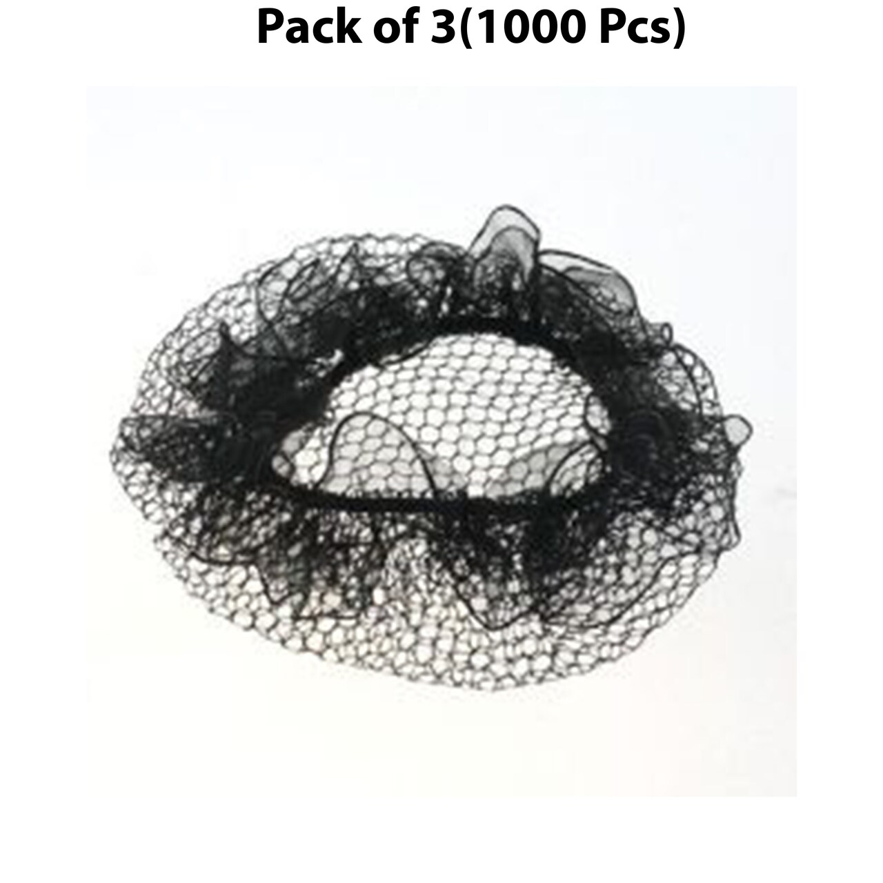 Large Black Hairnet - Like food and healthcare, serving to maintain hygiene standards | RAHEEV®